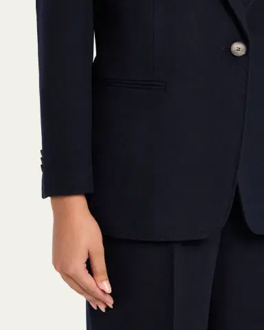 Lafayette 148 New York Single-Button Camel Hair Blazer | Thumbnail 5 Lafayette 148 New York Single-Button Camel Hair Blazer | Thumbnail 5