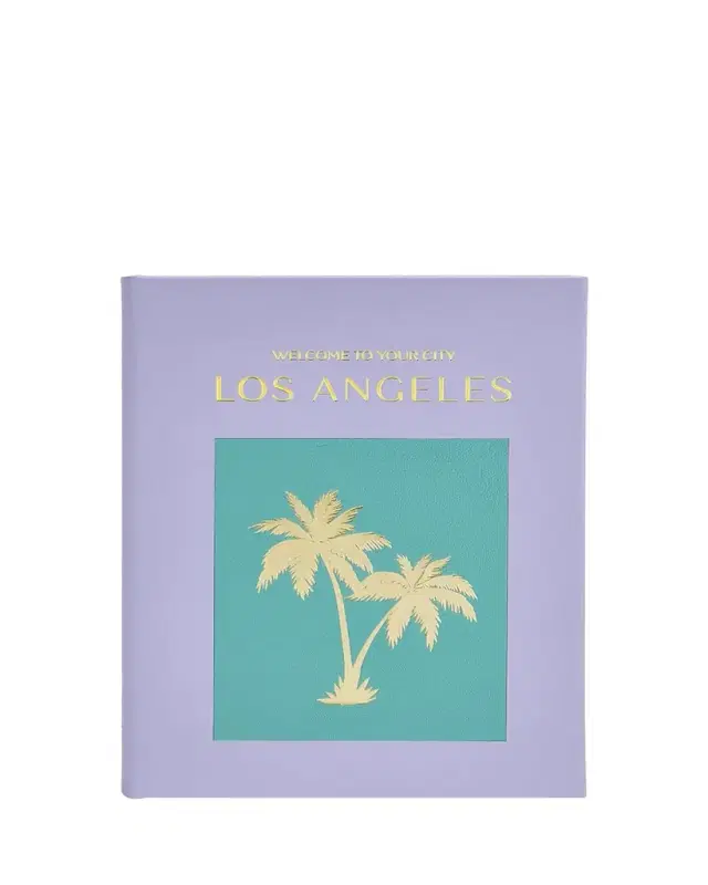 Graphic Image "Trope Los Angeles" Leather-Bound Book, Edited by Sam Landers & Michelle Fitzgerald