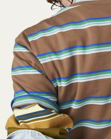 Miu Miu Stripe Jersey Tee | Thumbnail 2
