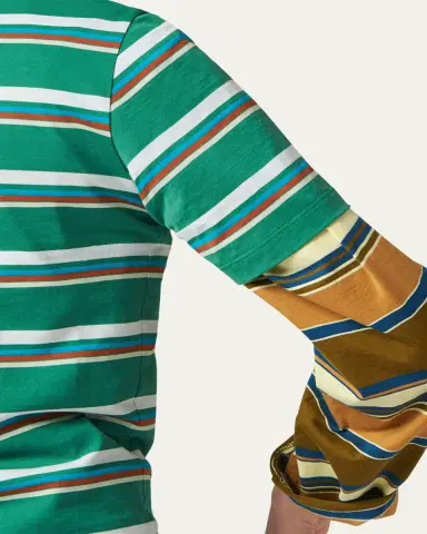 Miu Miu Stripe Jersey Tee | Thumbnail 9