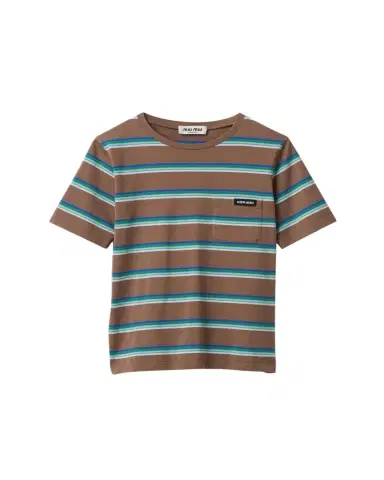 Miu Miu Stripe Jersey Tee | Thumbnail 1