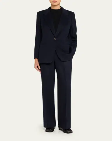 Lafayette 148 New York Sullivan Straight-Leg Camel Hair Pants | Thumbnail 2 Lafayette 148 New York Sullivan Straight-Leg Camel Hair Pants | Thumbnail 2