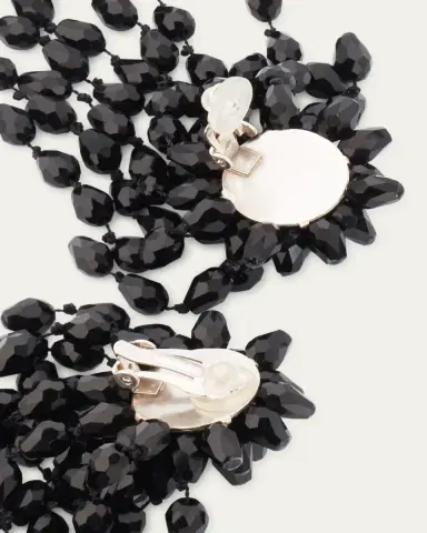 Isabel Marant Cluster Clip-On Statement Earrings | Thumbnail 3
