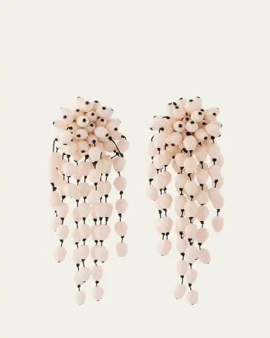 Isabel Marant Cluster Clip-On Statement Earrings | Thumbnail 4