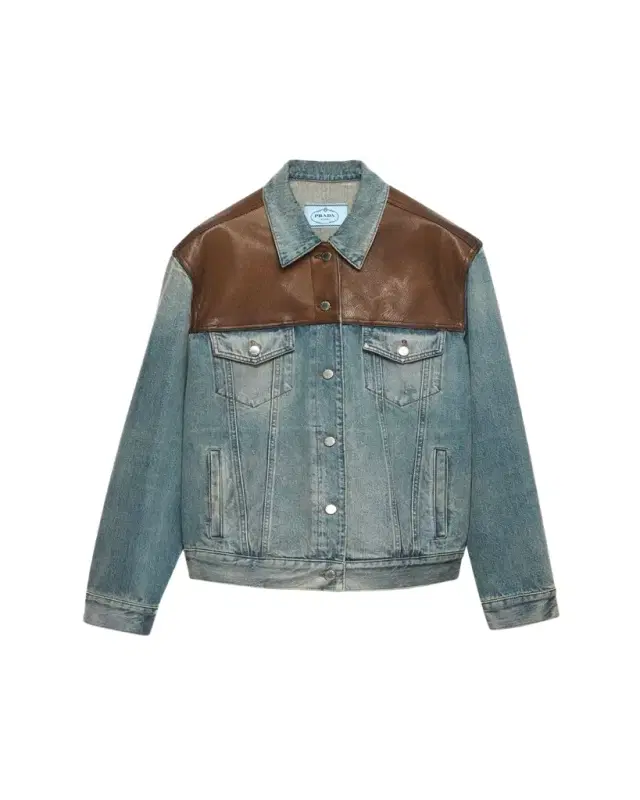 Denim and Leather Jacket