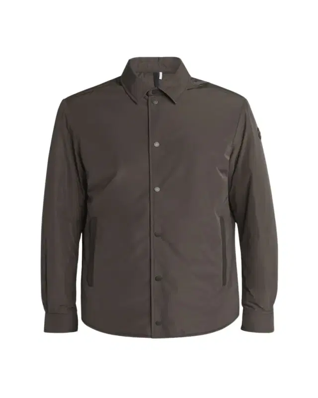 Moncler Men's Edit Dark Brown Gascogne Shirt Jacket