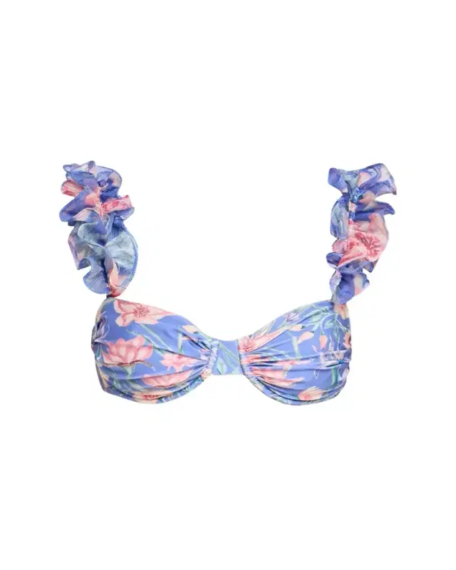 Amaryllis Flutter Bikini Top