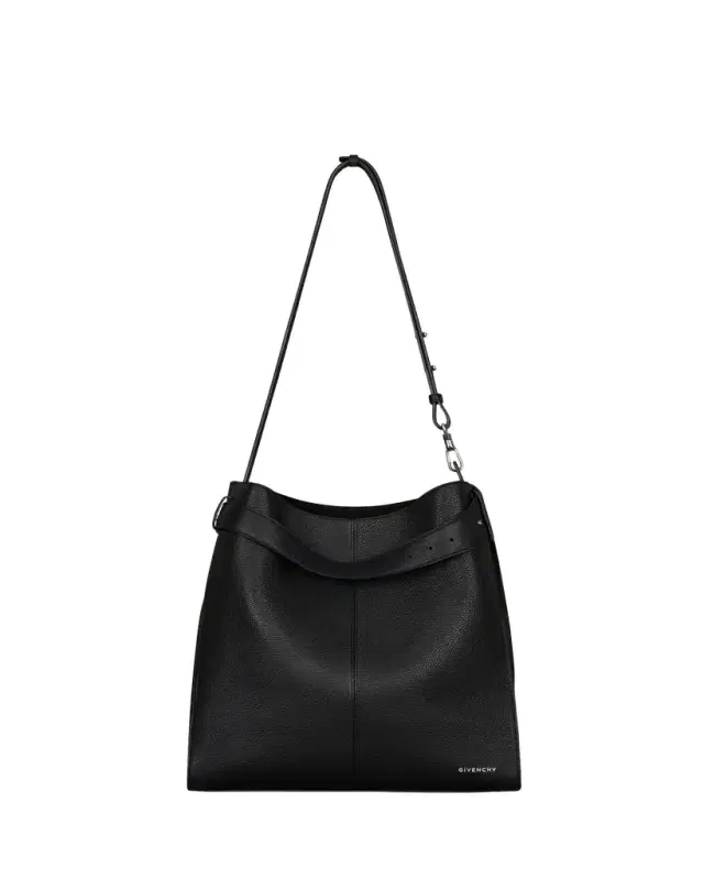 Givenchy Men's Medium Belted Grained Leather Shoulder Bag
