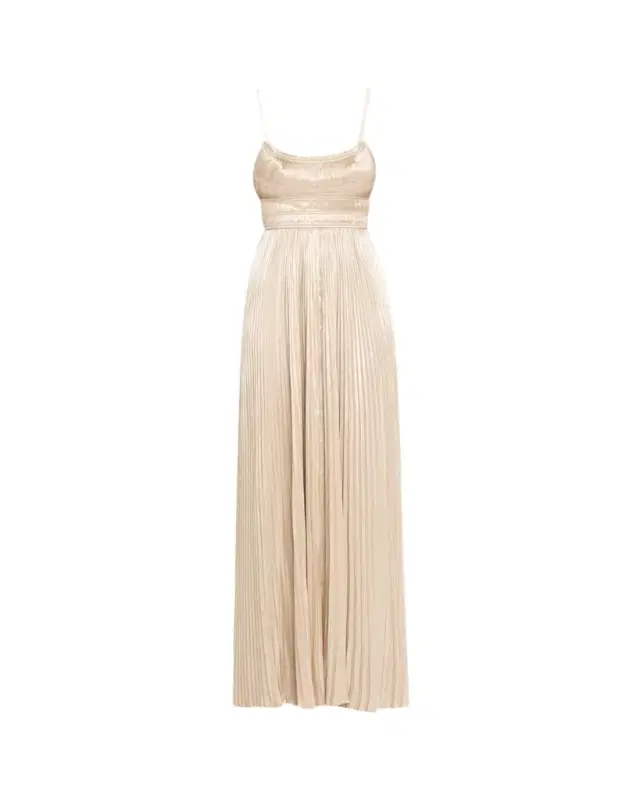 The Reine Pleated Gown