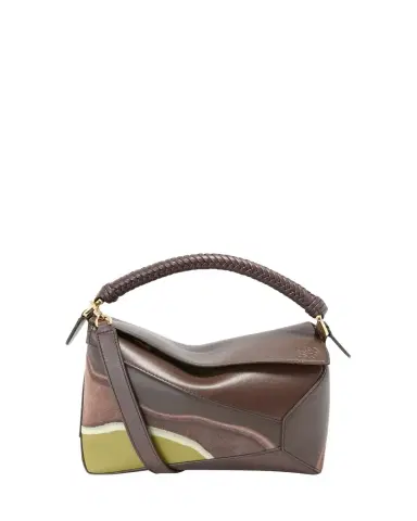 Loewe Puzzle Edge Small Top-Handle Bag in Nappa Leather | Thumbnail 1 Loewe Puzzle Edge Small Top-Handle Bag in Nappa Leather | Thumbnail 1