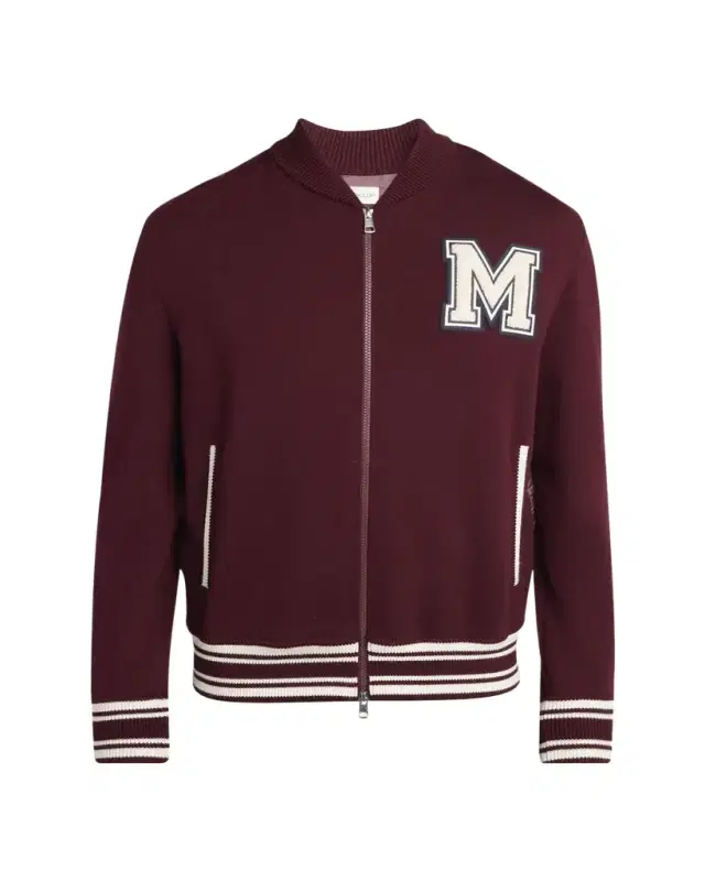 Men's Varsity Wool and Padded Nylon Blouson