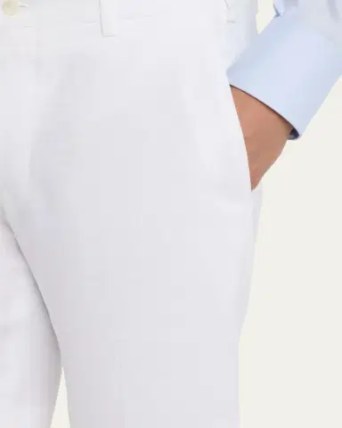 Anderson & Sheppard Men's Linen Beach Shorts | Thumbnail 10 Anderson & Sheppard Men's Linen Beach Shorts | Thumbnail 10