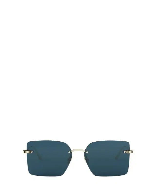 Dior C S3U Metal Square Sunglasses