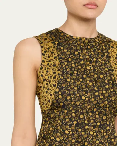 Ulla Johnson Isadora Printed Drop-Waist Dress | Thumbnail 5