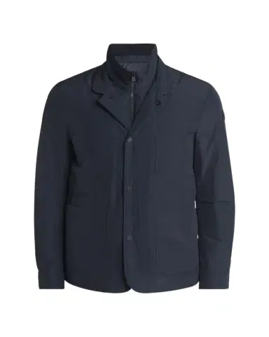 Moncler Men's Edit Navy Brieuc Jacket | Thumbnail 1 Moncler Men's Edit Navy Brieuc Jacket | Thumbnail 1