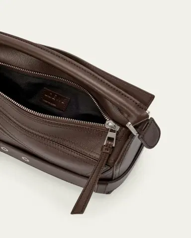 Loewe Puzzle Biker Top-Handle Bag in Shiny Leather | Thumbnail 4 Loewe Puzzle Biker Top-Handle Bag in Shiny Leather | Thumbnail 4