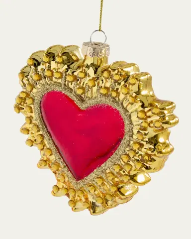 Cody Foster & Co Milagro Heart Ornament | Thumbnail 2