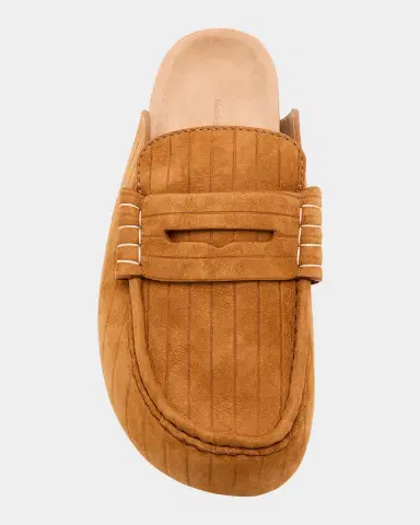 JW Anderson Suede Stitch Loafer Mules | Thumbnail 5 JW Anderson Suede Stitch Loafer Mules | Thumbnail 5