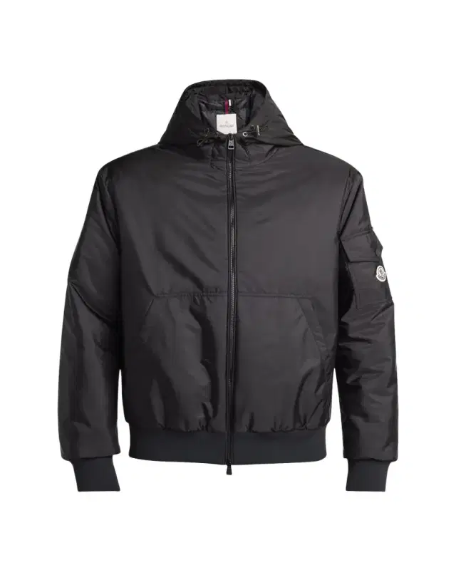 Moncler Men's Poiliot Hooded Nylon Down Jacket