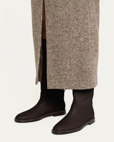 Brunello Cucinelli Mat Leather Equestrian Riding Boots | Thumbnail 5 Brunello Cucinelli Mat Leather Equestrian Riding Boots | Thumbnail 5