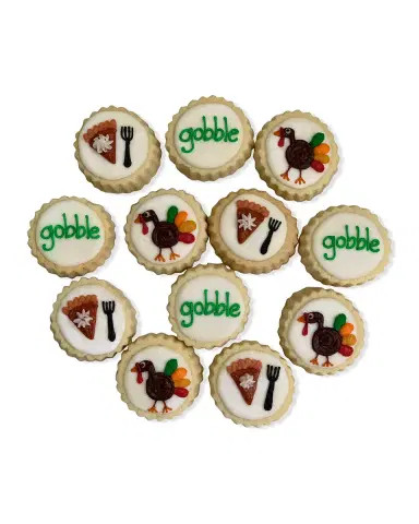 Le Gourmet Baking Gobble Shortbread Cookies | Thumbnail 1