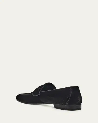 Magnanni Men's Jasper II Velvet Keeper Loafers | Thumbnail 4 Magnanni Men's Jasper II Velvet Keeper Loafers | Thumbnail 4