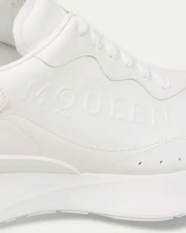 Alexander McQueen Men's Sprint Leather Runner Sneakers | Thumbnail 5 Alexander McQueen Men's Sprint Leather Runner Sneakers | Thumbnail 5