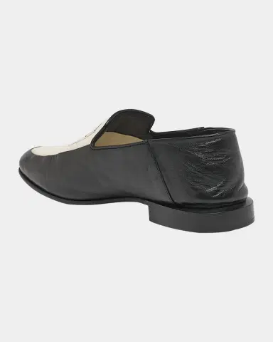 Givenchy Label Canvas and Leather Loafers | Thumbnail 4
