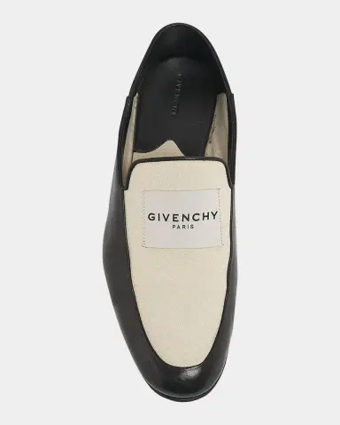 Givenchy Label Canvas and Leather Loafers | Thumbnail 5