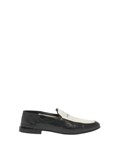 Givenchy Label Canvas and Leather Loafers | Thumbnail 1