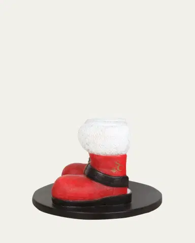 Universal Statues Santa Boots Photo Op Statue | Thumbnail 5 Universal Statues Santa Boots Photo Op Statue | Thumbnail 5
