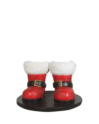 Universal Statues Santa Boots Photo Op Statue | Thumbnail 1 Universal Statues Santa Boots Photo Op Statue | Thumbnail 1