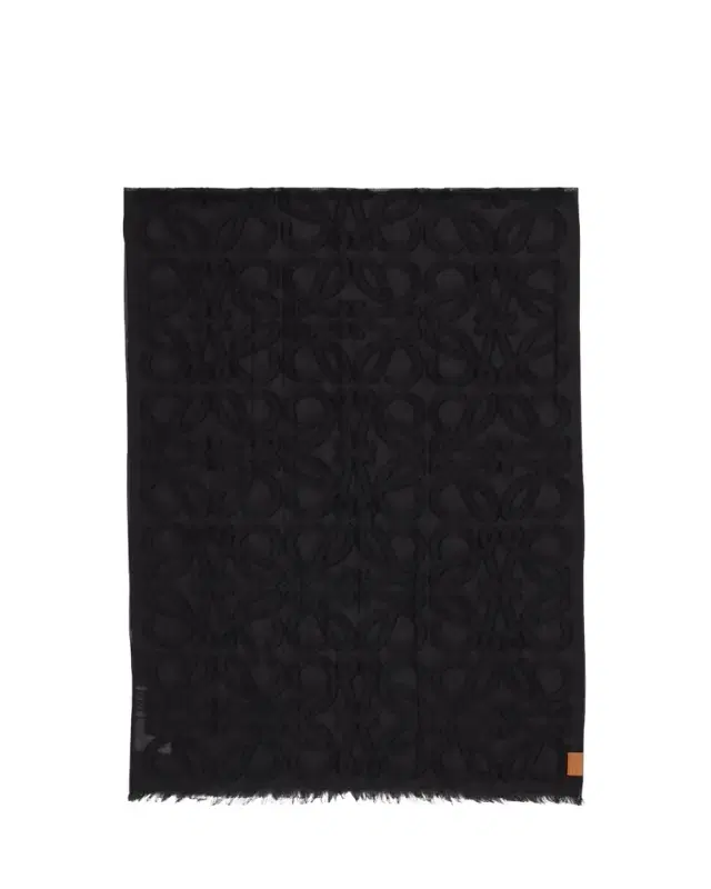 Anagram Fil Coupe Wool Silk Scarf