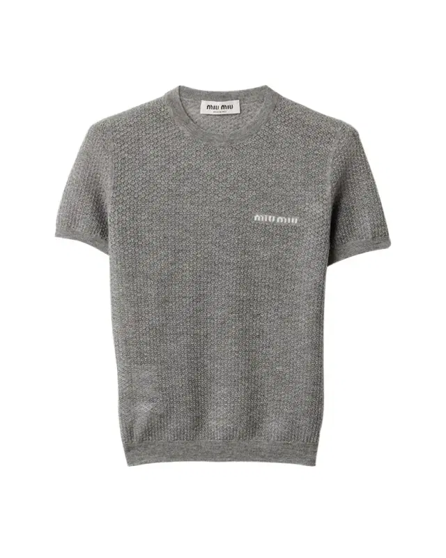 Cashmere Lacy Short-Sleeve Sweater