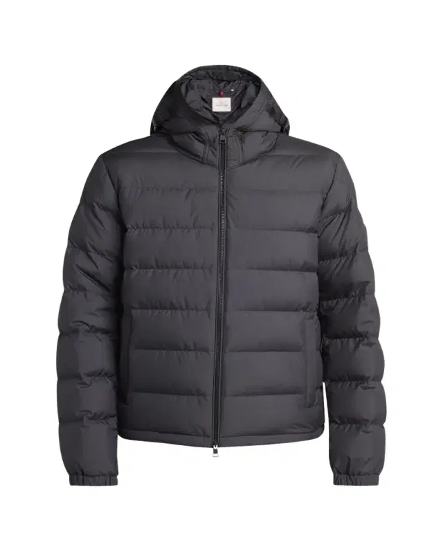 Men's Quilted Down Hooded Jacket