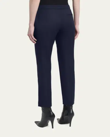 Alexander McQueen Cropped Cigarette Trousers | Thumbnail 3 Alexander McQueen Cropped Cigarette Trousers | Thumbnail 3