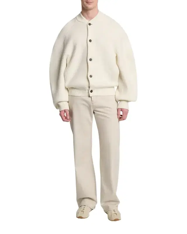 Men's Wool Oversized Cardigan