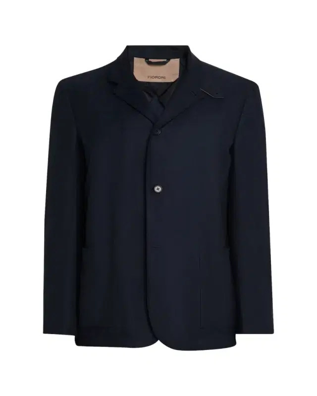 Men's Wool Suede-Undercollar Voyager Jacket