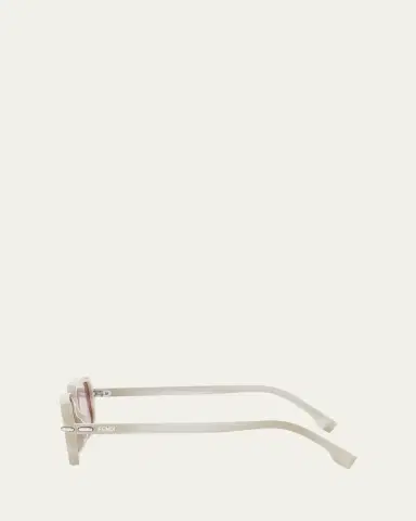 Fendi Selleria Acetate Rectangular Sunglasses | Thumbnail 3 Fendi Selleria Acetate Rectangular Sunglasses | Thumbnail 3