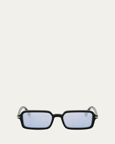 Fendi Selleria Acetate Rectangular Sunglasses | Thumbnail 4 Fendi Selleria Acetate Rectangular Sunglasses | Thumbnail 4
