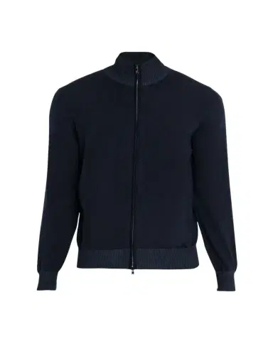 Fioroni Men's Wool Vanise Full-Zip Sweater | Thumbnail 1