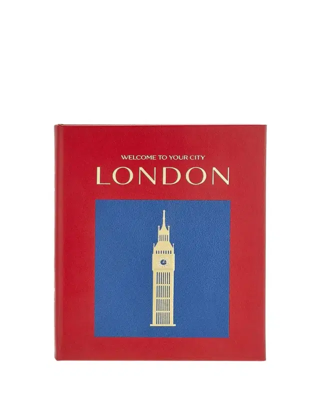 Graphic Image "Trope London" Leather-Bound Book, Edited by Sam Landers & Tom Maday