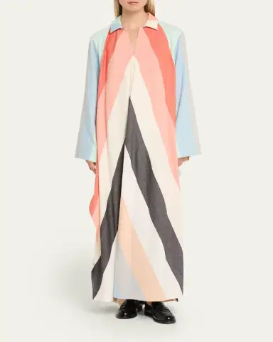 Marrakshi Life The V-Neck Caftan Dress | Thumbnail 2 Marrakshi Life The V-Neck Caftan Dress | Thumbnail 2