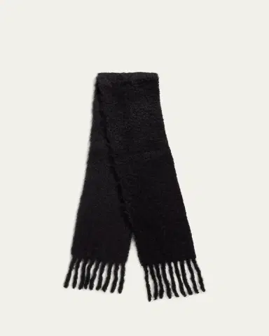 Loewe Wool-Blend Fringe Trim Scarf | Thumbnail 3