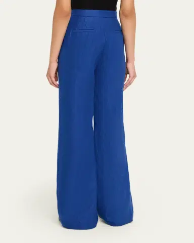 Gabriela Hearst Vesta Wide-Leg Linen Pants | Thumbnail 5 Gabriela Hearst Vesta Wide-Leg Linen Pants | Thumbnail 5