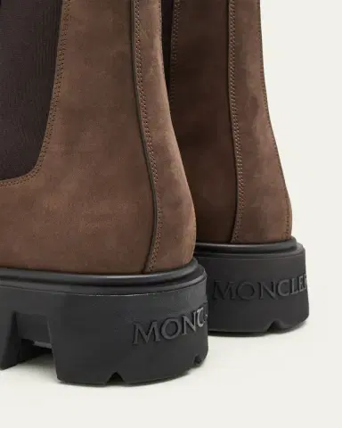 Moncler Men's Peak City Nubuck Lug-Sole Chelsea Boots | Thumbnail 11 Moncler Men's Peak City Nubuck Lug-Sole Chelsea Boots | Thumbnail 11