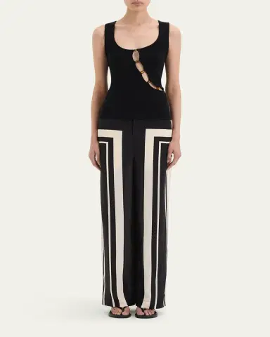 SIR. Chiara Beaded Knit Tank Top | Thumbnail 2 SIR. Chiara Beaded Knit Tank Top | Thumbnail 2