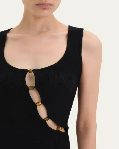 SIR. Chiara Beaded Knit Tank Top | Thumbnail 5 SIR. Chiara Beaded Knit Tank Top | Thumbnail 5