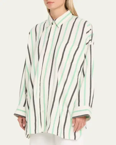 MARRAKSHI LIFE The Oversized Shirt with Collar | Thumbnail 4 MARRAKSHI LIFE The Oversized Shirt with Collar | Thumbnail 4