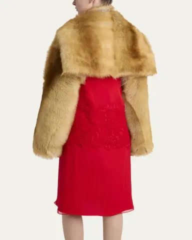 Ferragamo Shearling Stole | Thumbnail 3 Ferragamo Shearling Stole | Thumbnail 3